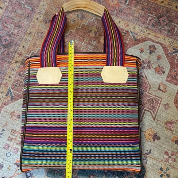 Consuela Ale Classic tote bag purse multicolor large - Picture 2 of 7